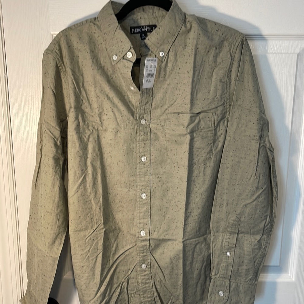 Beautiful light green long sleeve shirt